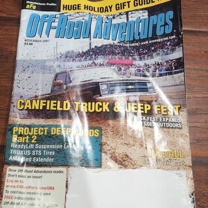 Off Road Adventures November 2007 magazine